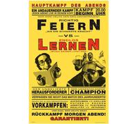 Célébration vs. apprentissage - Poster - Combat de boxe + 1 paquet de tesa Powerstrips® - Contenu 20 pièces