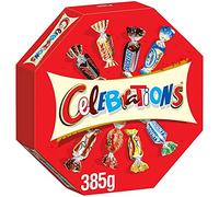 CÉLÉBRATIONS - Assortiment Chocolats Au Lait - 385g - Délicieuses Confiseries de Chocolat - Centre de Plaisir Chocolaté - Cadeau Gourmand - Lot De 3