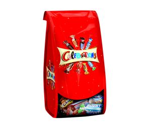 Celebrations assortiment de chocolats ballotin, forme corolle,190 g
