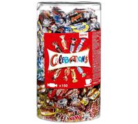 Célébrations assortiment de chocolats miniatures - Tubo 150 chocolats soit 1,43 kg