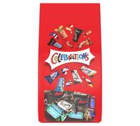 CELEBRATIONS - Chocolat Format Ballotin 163g - Assortiment de Mini Chocolats au Lait Individuels - Boîte Cadeau - SNICKERS, TWIX, MARS, MALTESERS, BOUNTY et autres
