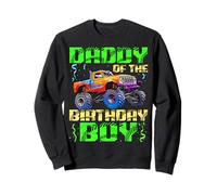 Célébrations d'anniversaire de Papa of The Birthday Boy Monster Truck Sweatshirt