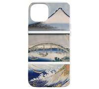Célèbre Art Japonais rétro Ukiyo-e par Katsushika Hokusai Coque pour iPhone 15 Plus