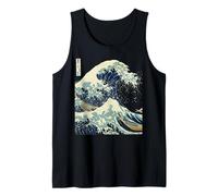 Célèbre art vintage : design spécial Hokusai Great Ocean Wave Débardeur