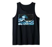 Célèbre art vintage : design spécial Hokusai Great Ocean Wave Débardeur