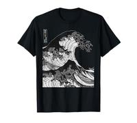 Célèbre art vintage : design spécial Hokusai Great Ocean Wave T-Shirt