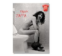 Célèbre Chanteur De Rock Frank Zappa Peinture Sur Toile Noir Et Blanc Affiche Art Toilette Salle De Bain Décoration Peinture Sans Cadre 50X70Cm Y1355