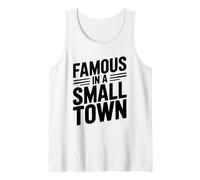 Célèbre dans Une Petite Ville Fier Supporter Local Débardeur