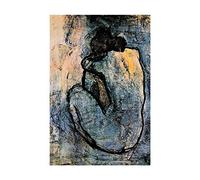 Célèbre Peinture Bleu Par Pablo Picasso Toile Peinture Affiche et Gravures Mur Art Cuadros Photos Salon Décor 50x90cm (20x35in) Sans Cadre