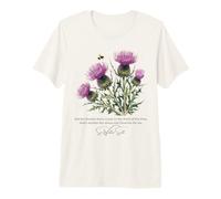 Célèbre poème écossais par Sir Walter Scott Scott Scottish Thistle T-Shirt Haut de Gamme