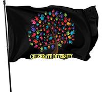 Célébrer la diversité Drapeau 3x5 3x5 Ft Bannière