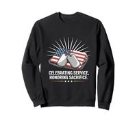 Célébrer le service en l'honneur du sacrifice Journée des anciens combattants Sweatshirt