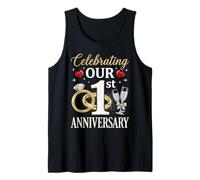 Célébrer Notre 1er Anniversaire de Mariage 1 année de Mariage Débardeur