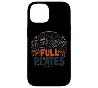 Célébrer Thanksgiving avec des Assiettes complètes Coque pour iPhone 14