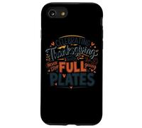 Célébrer Thanksgiving avec des Assiettes complètes Coque pour iPhone SE (2020) / 7/8
