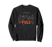 Célébrer Thanksgiving avec des Assiettes complètes Sweatshirt