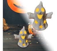 Célébrez Halloween comme jamais auparavant avec des figurines en céramique uniques au charme étrange (White, 10X611. 8cm)