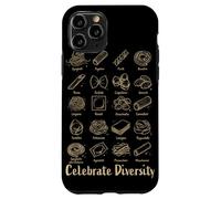 Célébrez la diversité des pâtes Italiennes Amusantes Coque pour iPhone 11 Pro