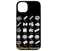 Célébrez la diversité des pâtes Italiennes Amusantes Coque pour iPhone 14 Plus