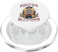 Célébrez la vie - Crâne de cowboy Día de los Muertos PopSockets PopGrip pour MagSafe