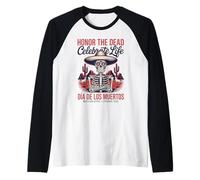 Célébrez la vie - Día de los Muertos Cowboy Manche Raglan