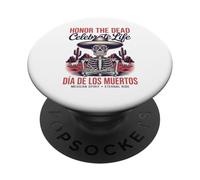 Célébrez la vie - Día de los Muertos Cowboy PopSockets PopGrip Adhésif