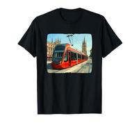 Célébrez la vie en ville avec une ambiance tramway T-Shirt