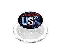 Célébrez l'Amérique avec fierté Le 4 Juillet PopSockets PopGrip pour MagSafe