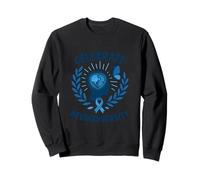 Célébrez Le Design de Sensibilisation à la neurodiversité Bleue Sweatshirt