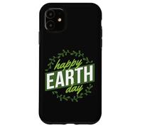 Célébrez Le Jour de la Terre Happy Earth Day Environnement Coque pour iPhone 11
