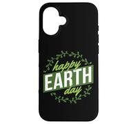 Célébrez Le Jour de la Terre Happy Earth Day Environnement Coque pour iPhone 16