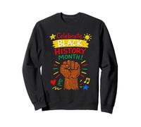 Célébrez Le Mois de l'histoire des Noirs Fist Pride Sweatshirt