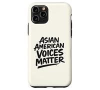 Célébrez Le Mois du Patrimoine AAPI - Asian American Voices Matter Coque pour iPhone 11 Pro