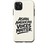 Célébrez Le Mois du Patrimoine AAPI - Asian American Voices Matter Coque pour iPhone 11 Pro Max