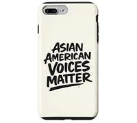 Célébrez Le Mois du Patrimoine AAPI - Asian American Voices Matter Coque pour iPhone 7 Plus/8 Plus