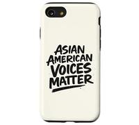 Célébrez Le Mois du Patrimoine AAPI - Asian American Voices Matter Coque pour iPhone SE (2020) / 7/8