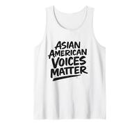 Célébrez Le Mois du Patrimoine AAPI - Asian American Voices Matter Débardeur