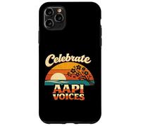 Célébrez Le Mois du Patrimoine AAPI - Asian American Voices Pride Coque pour iPhone 11 Pro Max