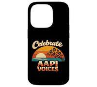 Célébrez Le Mois du Patrimoine AAPI - Asian American Voices Pride Coque pour iPhone 14 Pro