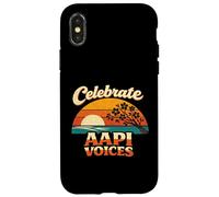 Célébrez Le Mois du Patrimoine AAPI - Asian American Voices Pride Coque pour iPhone X/XS