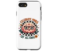Célébrez Les Esprits de la neurodiversité cérébrale Mignonne Coque pour iPhone SE (2020) / 7/8