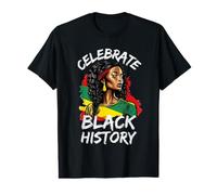 Célébrez l'histoire des Noirs - Autonomisation des Droits civils africains T-Shirt Graphique avec Valeur