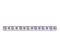 Célébrez Ra28206/132 | Violet et lavande Bicolore spot et ruban Swirl | 4 m X 6 mm