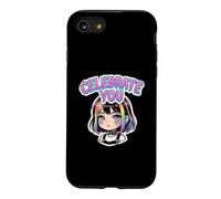 Célébrez Votre Kawaii Rainbow Emo Anime Pride Coque pour iPhone SE (2020) / 7/8