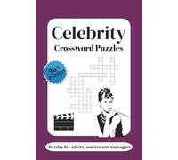 Celebrity Crossword Puzzle Book: Test Your Knowledge of Star-Studded Facts, Red Carpet Lingo, and Pop Culture Buzzwords