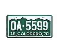 Celebrity Machines Vanishing Point | OA-5599 | Metal Stamped License Plate