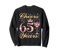 Célébrons Le 65e Anniversaire d'une Femme, Princesse Reine Sweatshirt