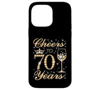 Célébrons Les 70 Ans du 70e Anniversaire de la Reine, 70 Ans Coque pour iPhone 14 Pro Max