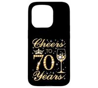Célébrons Les 70 Ans du 70e Anniversaire de la Reine, 70 Ans Coque pour iPhone 15 Pro