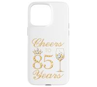 Célébrons nos 85 Ans, 85e Anniversaire de la Reine, 85 Ans Coque pour iPhone 15 Pro Max